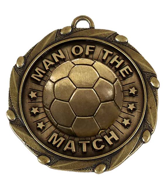Man of The Match Football Medals
